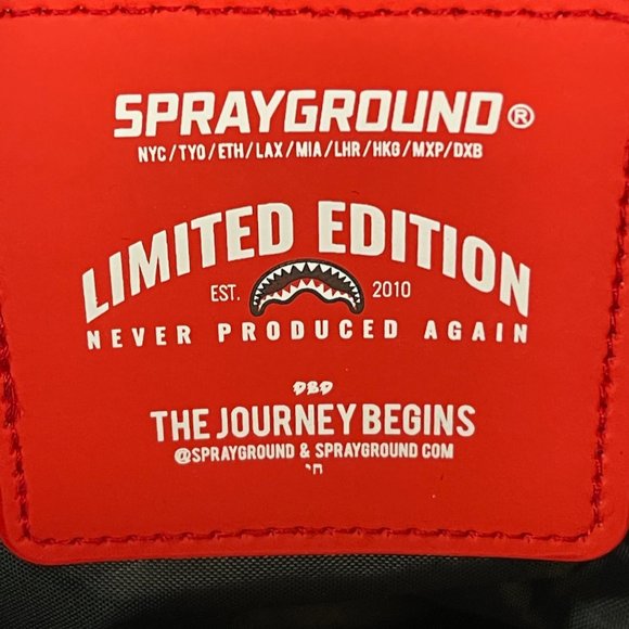 New Sprayground Fiber Optic Lightshow Tote - Picture 14 of 16